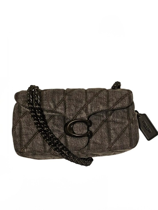 Coach Handbags - *NWT* COACH Tabby 20 in Quilted Denim - Grey